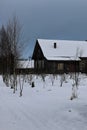 House rural Winter