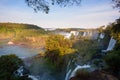 Iguazu falls view, Argentina Royalty Free Stock Photo