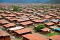 a slum house in the country.