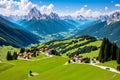 Europe, Italy, Alps, Dolomites, Mountains, Trentino-Alto A. Royalty Free Stock Photo