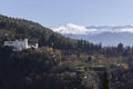 Landscape image of Granada famous mountain