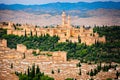 The Alhambra is a palace and fortress.