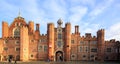 Landscape image of Hampton Court and Cobbled Courtyard