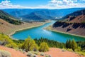 The river flows through Oregon and California.