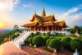 a temple in Thailand.