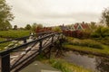 Landscape image of a small village near Hague, Royalty Free Stock Photo