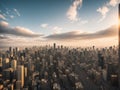 Urban Skylines Use leading lines made with generative ai