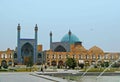 Imam mosque in Naghsh-e Jahan Square of Isfahan , Iran Royalty Free Stock Photo