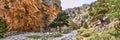 Imbros canyon in Crete, Greece Royalty Free Stock Photo