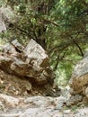 Imbros canyon in Crete, Greece Royalty Free Stock Photo