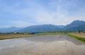 Landscape of Ina basin, Nagano, Japan