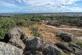 landscape from the interior of the Barrosal Park in Castelo Branco.