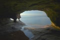 Paradise Point Sea Cave Royalty Free Stock Photo