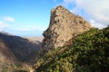 Landscape of the island of La Gomera