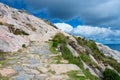 Landscape on Island of the Sun on Titicaca lake. Bolivia. Royalty Free Stock Photo