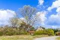 Landscape on the island of Usedom Royalty Free Stock Photo