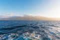 Landscape of Islands in Ocean in Komodo Royalty Free Stock Photo