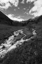 Landscape on the Italian Alps