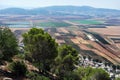 Landscape of Izrael Valley Israel Royalty Free Stock Photo
