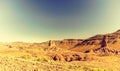 Landscape of Jbel Saghro mountain in Morocco