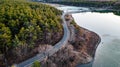 The landscape of Jingyuetan National Forest Park Royalty Free Stock Photo