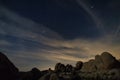 Landscape in Joshua Tree National Park Royalty Free Stock Photo