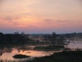 Landscape of Kakerdaja Bog Royalty Free Stock Photo