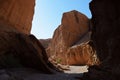 Landscape of Kal Jenni desert canyon , Iran Royalty Free Stock Photo