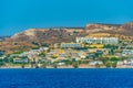 Landscape of Kardamena resort at Kos island in Greece
