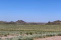 Wide grassland landscape of Kazakhstan