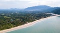 Landscape of Khanom Beach, Nakhon Sri Thammarat