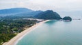 Landscape of Khanom Beach, Nakhon Sri Thammarat