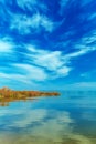 Landscape of Kinneret Lake - Galilee Sea