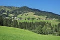 Landscape in Kleinwalsertal,Vorarlberg,Austria Royalty Free Stock Photo