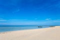 Landscape of Koh Lanta Klong Khong beach Royalty Free Stock Photo