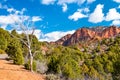Landscape of Kolob Canyons in Utah, United States Royalty Free Stock Photo