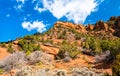 Landscape of Kolob Canyons in Utah, United States Royalty Free Stock Photo