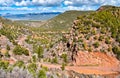 Landscape of Kolob Canyons in Utah, United States Royalty Free Stock Photo