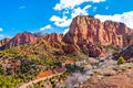 Landscape of Kolob Canyons in Utah, United States Royalty Free Stock Photo