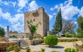 Landscape with Kolossi castle, Limassol, Cyprus