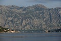Landscape of Kotor bay in Montenegro Royalty Free Stock Photo