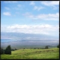 Landscape from Kula on Maui