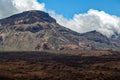 Landscape at La Canadas on the Teide Volcano in Tenerife Royalty Free Stock Photo