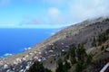 Landscape from La Palma mountains.Canary Island. Spain.