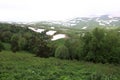 Landscape of Lago-Naki plateau in Adygea Royalty Free Stock Photo