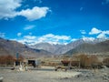 Landscape of Lah ladakh, India Royalty Free Stock Photo