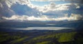 Landscape of Lakagigar valley and Langisjor lake , central Iceland Royalty Free Stock Photo