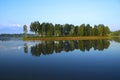 Landscape on the lake