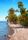 Landscape at Lake Balaton in autumn