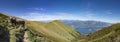 Landscape of Lake Como from Tremezzo mountain